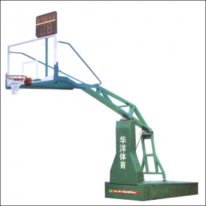 華洋電動(dòng)液壓籃球架